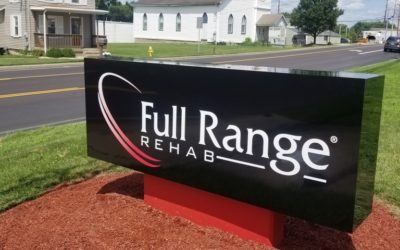 Business Monument Sign Refurbished for Full Range Rehab