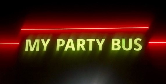 Channel Letters w/ RGB LED’s for My Party Bus in Cincinnati, OH