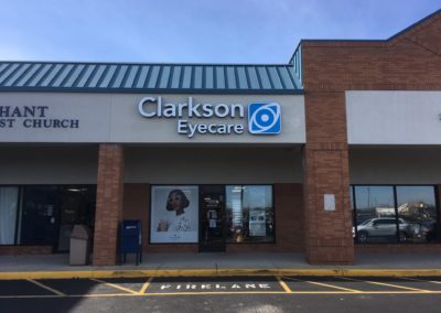 Re-branding Multiple Stores for Clarkson Eyecare