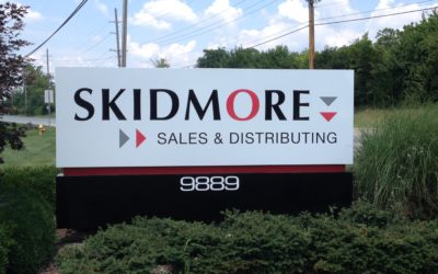 Monument Sign for Skidmore – Cincinnati, OH