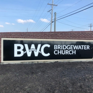 BridgeWater Church Custom Sign