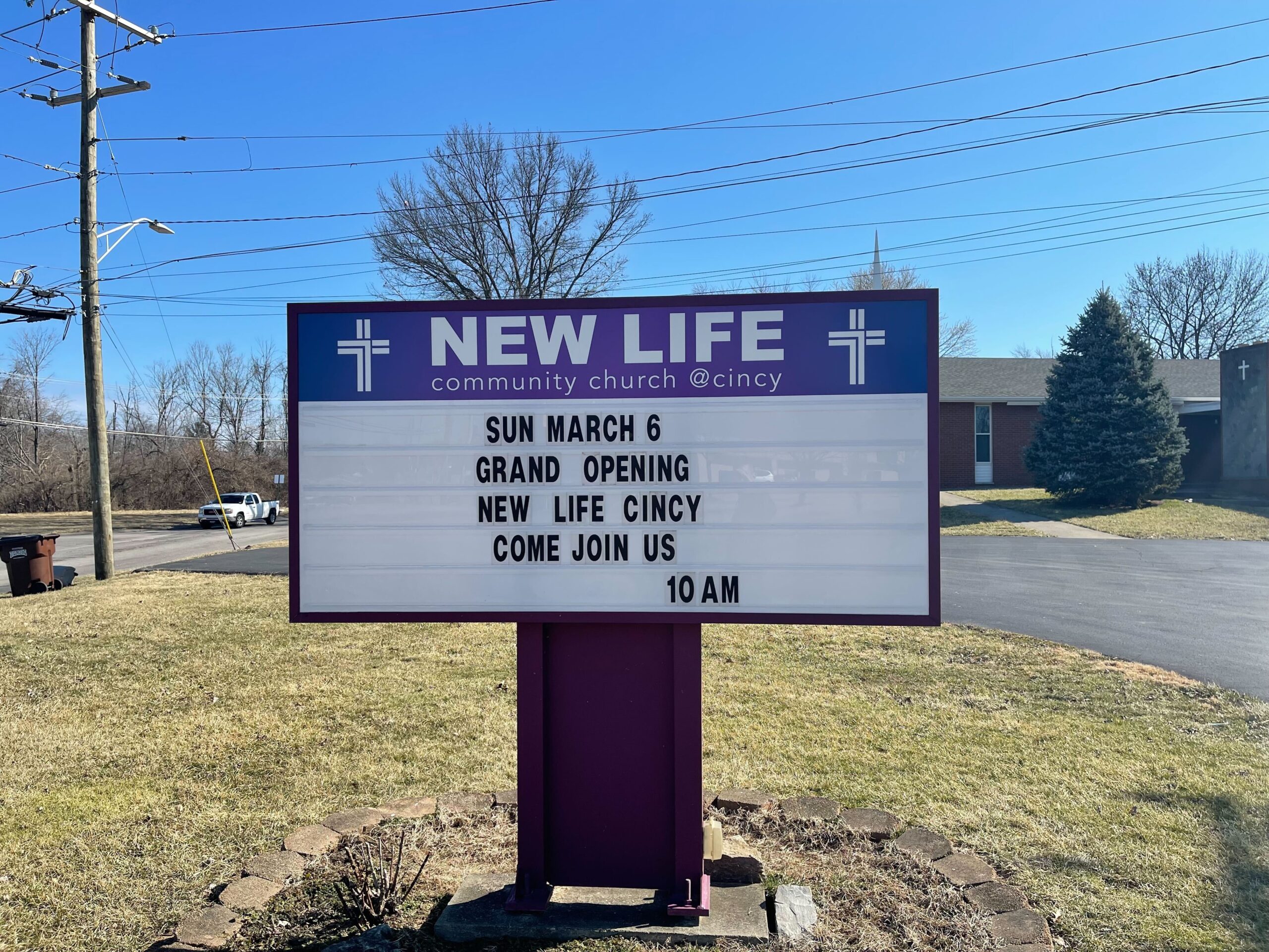 Church Monument Sign Refurbished for New Life Cincy - Cincinnati Custom ...